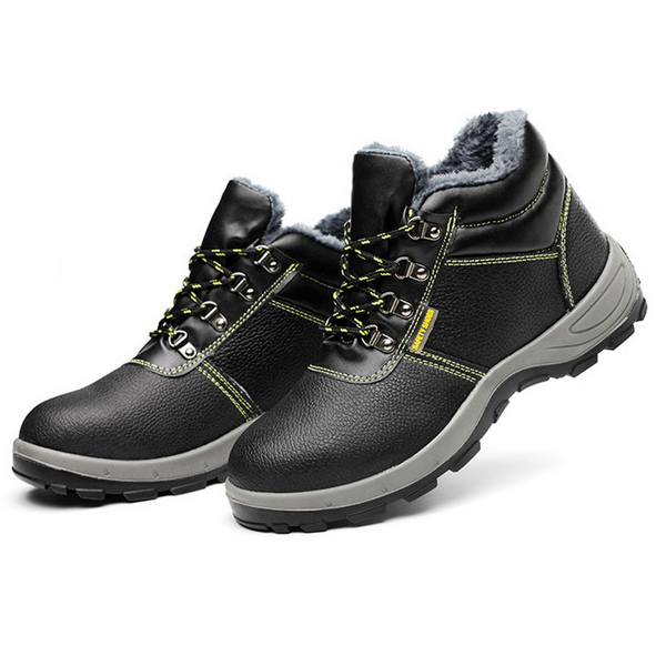 Work Shoes - PU Soft Soled Anti-Static Fall & Puncture Resistant for Winter