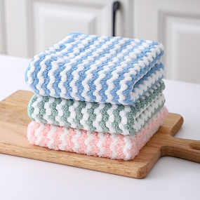 Dishwashing Cloth - Oil-free Absorbent Thickened for Table & Bowl