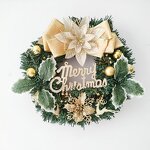 Christmas Grapevine Wreath - Artificial Large with Berry Pine Cone Door Decor