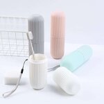 Toothbrush Storage Box - Travel Dust-Proof Holder Case Bathroom