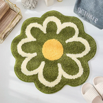 Bathroom Floor Mat - Cashmere Absorbent Non-slip for Living Room