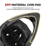 BMX Helmet - Adult for Off-Road Mountain Rapid Descent Anti-Fall