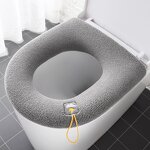 Toilet Seat Cover - Comfortable Thick Soft Warmer Lid Cushion