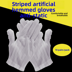 Protective Clothing - Anti-Static Hooded White with Safety Gloves