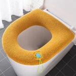 Toilet Seat Cover - Comfortable Thick Soft Warmer Lid Cushion