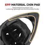 Full Cover BMX Helmet - Adult for Off-Road Mountain Rapid Descent Anti-Fall