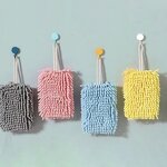 Hand Towel - Quick Dry Hanging Cartoon Cute Square for Bathroom & Dishwashing