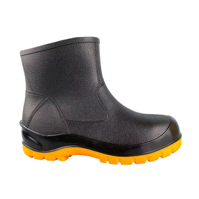 Labor Protection Shoes - PVC Steel Toe Acid Alkali Resistant Anti-Slip