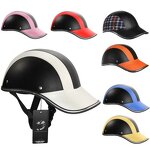 Bicycle Helmet - ABS Leather Adjustable Strap for Motocross & Electric Bike