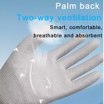 Precision Workshop Gloves - Lightweight Anti-Static Anti-Slip for Fine Operation