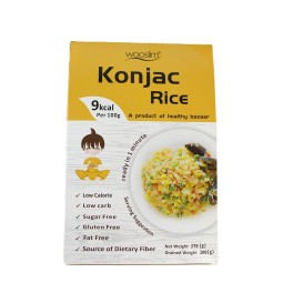 Konjac Shirataki Rice Factory - Low Calorie 0 Fat Meal Replacement