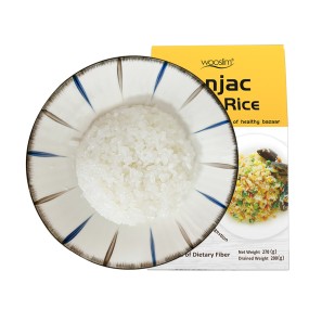 Konjac Rice Manufacturer - Healthy Organic White Peach Skin Free