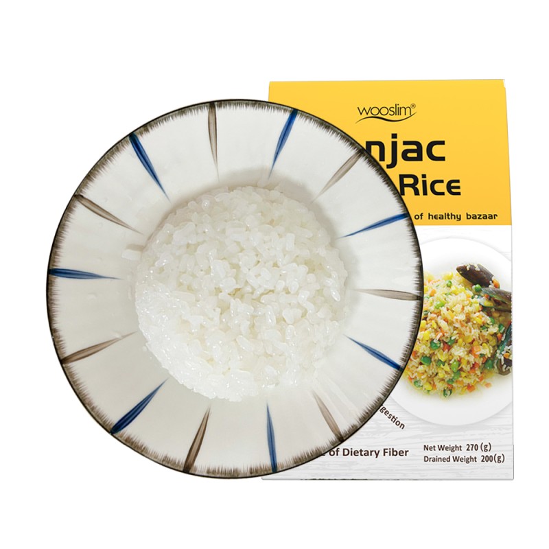 Konjac Rice Manufacturer - Healthy Organic White Peach Skin Free