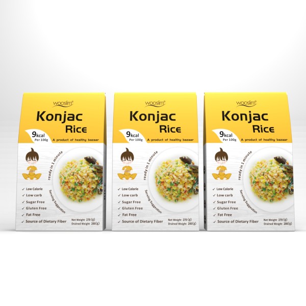 Wet Konjac Rice Factory - Organic Low Carb Suitable Diabetics