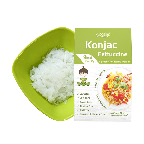 Konjac Fettuccine Manufacturer - Premium Low Carb Gluten Free Bulk