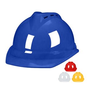 V Guard Hard Hat - Vented Safety Helmet with Logo