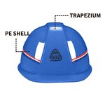 Hard Hat - Yellow Labor Plastic Safety Helmet