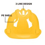 Industrial Hard Hat - Construction Safety Helmet