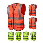 Reflective Safety Vest - Airport Mesh with Logo