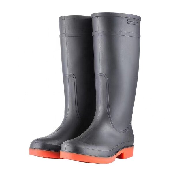 Rain Boots - Adult Men Waterproof Rubber Gumboots PVC