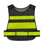 Reflective Vest - Black Mesh