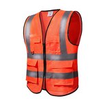 Reflective Safety Vest - Airport Mesh with Logo