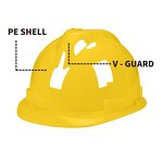 Construction Hard Hat - Industrial Safety Helmet