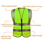 Reflective Safety Vest - Airport Mesh with Logo