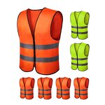 Reflective Vest - Security Engineer with Zipper