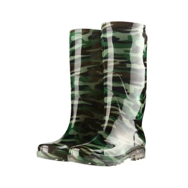 Rain Shoes - Non Slip Men Waterproof PVC Rubber