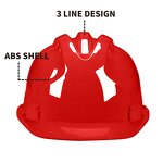 Safety Helmet - 4 Point Rachet Hard Hat