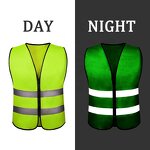 Reflective Vest - Security Engineer with Zipper