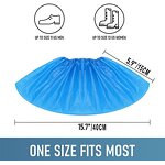 Shoe Cover Manufacturer - CPE Disposable Waterproof Dust-proof PE Plastic shoes covers