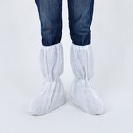 Boot Shoe Covers Manufacturer - Non-woven Disposable Non Slip With Anti-skid Rain Cover Boots