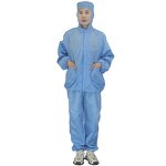 ESD Overalls Manufacturer - Dust Free Anti Static Cleanroom Jumpsuit Coveralls Anti-static Garment for Cleanroom