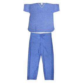 Disposable Scrub Suits Manufacturer - SMS Patient Pajamas Medical Wear Uniforms Scrubs