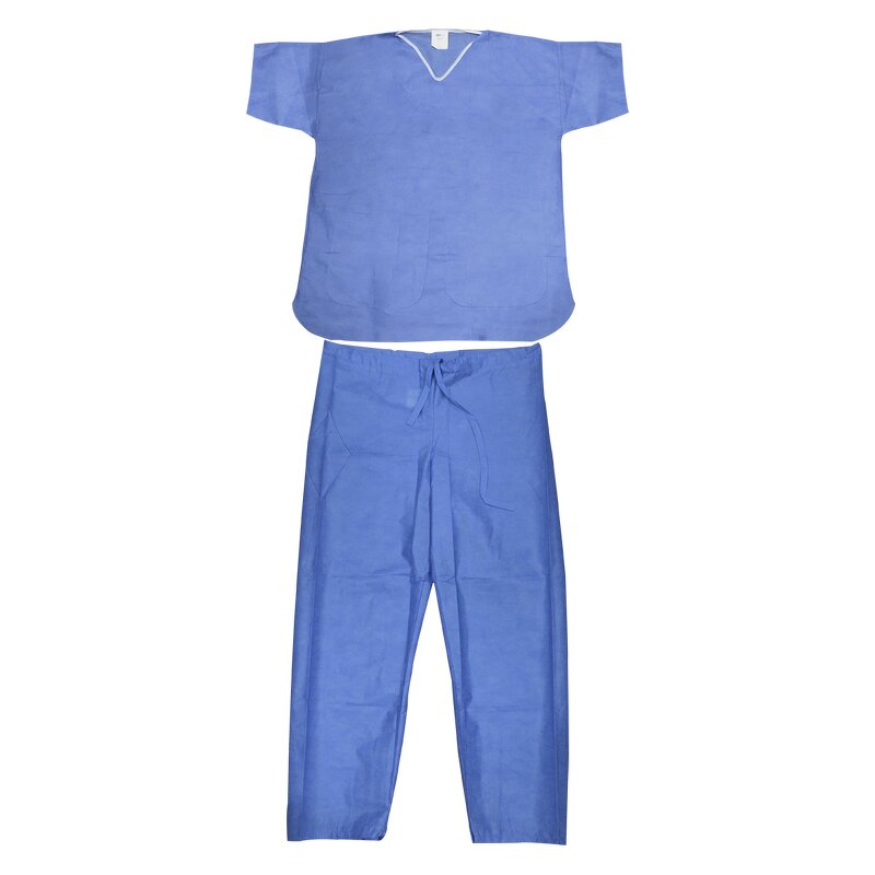 Disposable Scrub Suits Manufacturer - SMS Patient Pajamas Medical Wear Uniforms Scrubs