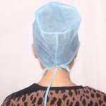 Hospital Hair Net Manufacturer - Surgeon Hood Surgical Hat Medical Disposable Cap