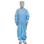 ESD Clothes Manufacturer - Washable Anti-Static Jumpsuit Cleanroom Suit Garment Without Hood