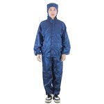 Cleanroom Split Suit Manufacturer - Reusable Work Clothes Lint Free Antistatic Clothing ESD Hooded Jacket Short for Food