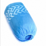Shoe Cover Manufacturer - Non Woven PP Anti-Dust & Non-Skid Blue Cleanroom Medical Disposable