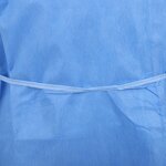 Surgical Isolation Gown Manufacturer - SMS Gown Waterproof Hospital Clothes Cleanroom Disposable Isolation Gowning