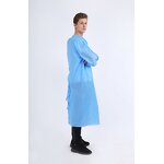 Medical Isolation Gown Manufacturer - EN13795 Hospital Level 3 Waterproof SMS Disposable Medical Gown