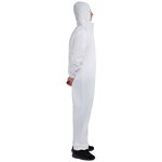 Disposable Coverall Manufacturer - White Isolation Clothes Prevent Asbestos Tubeless Type 5/6 Protective Cheap
