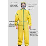 Protection Suit Manufacturer - for Laboratories Hazardous Resistant To Sulfuric Acid Alkali & Mercury Chemical Safety Clothing