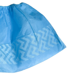 Shoe Cover Manufacturer - Non Woven PP Anti-Dust & Non-Skid Blue Cleanroom Medical Disposable
