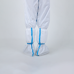 Medical Shoe Cover Manufacturer - Microporous Film with Blue Tape New & Improved Boot Cover