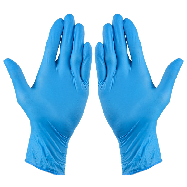 Nitrile Safety Gloves Manufacturer - Blue Black Pure Silicone Exam for Machine Operation Garden Protective