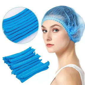 Clip Surgical Cap Manufacturer - Disposable Non-Woven Nurse Hat Bouffant Head Cover