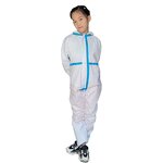 Kids Disposable Protective Coverall Manufacturer - White Child Coveralls
